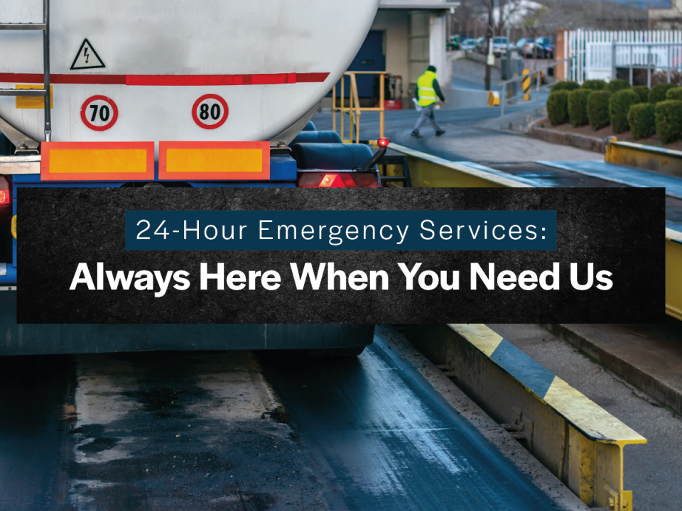 24-Hour Emergency Scale Services