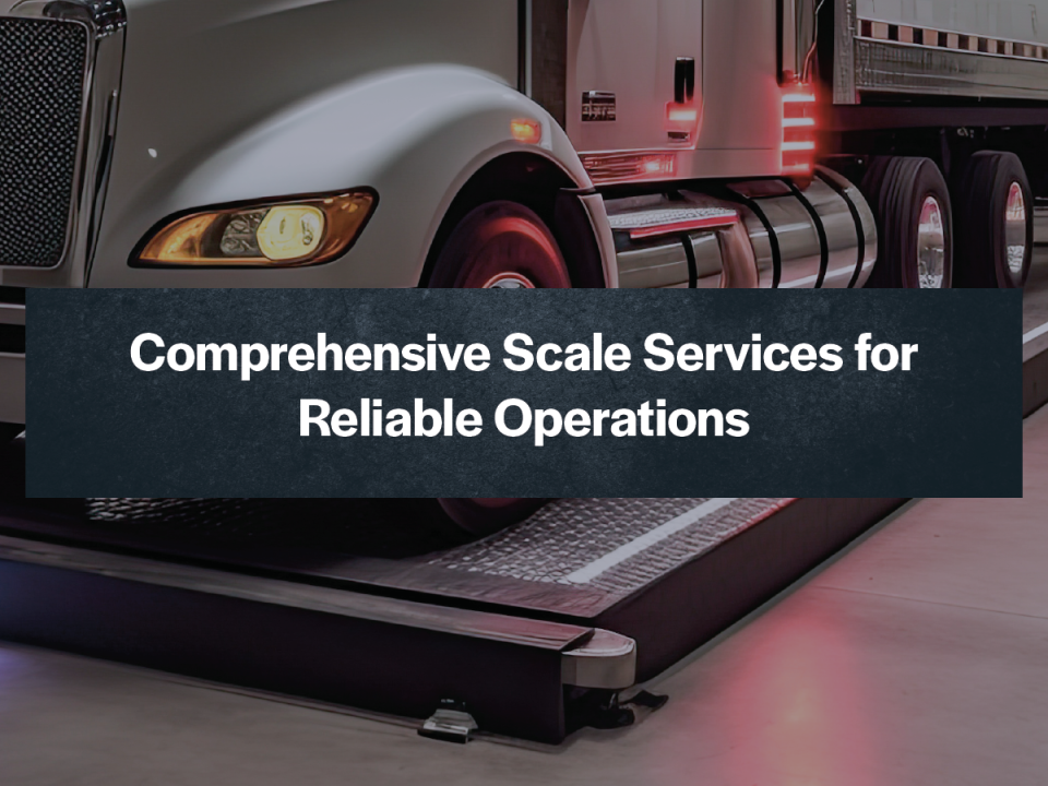 Comprehensive Scale Services for Reliable Operations